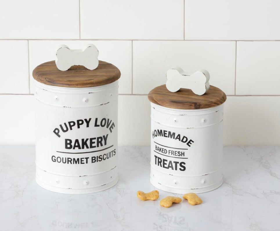 Puppy love canisters