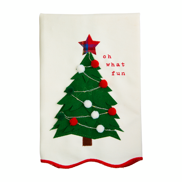 Light up towel mud pie