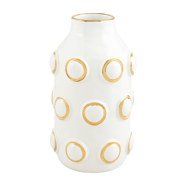 Mud pie large vase