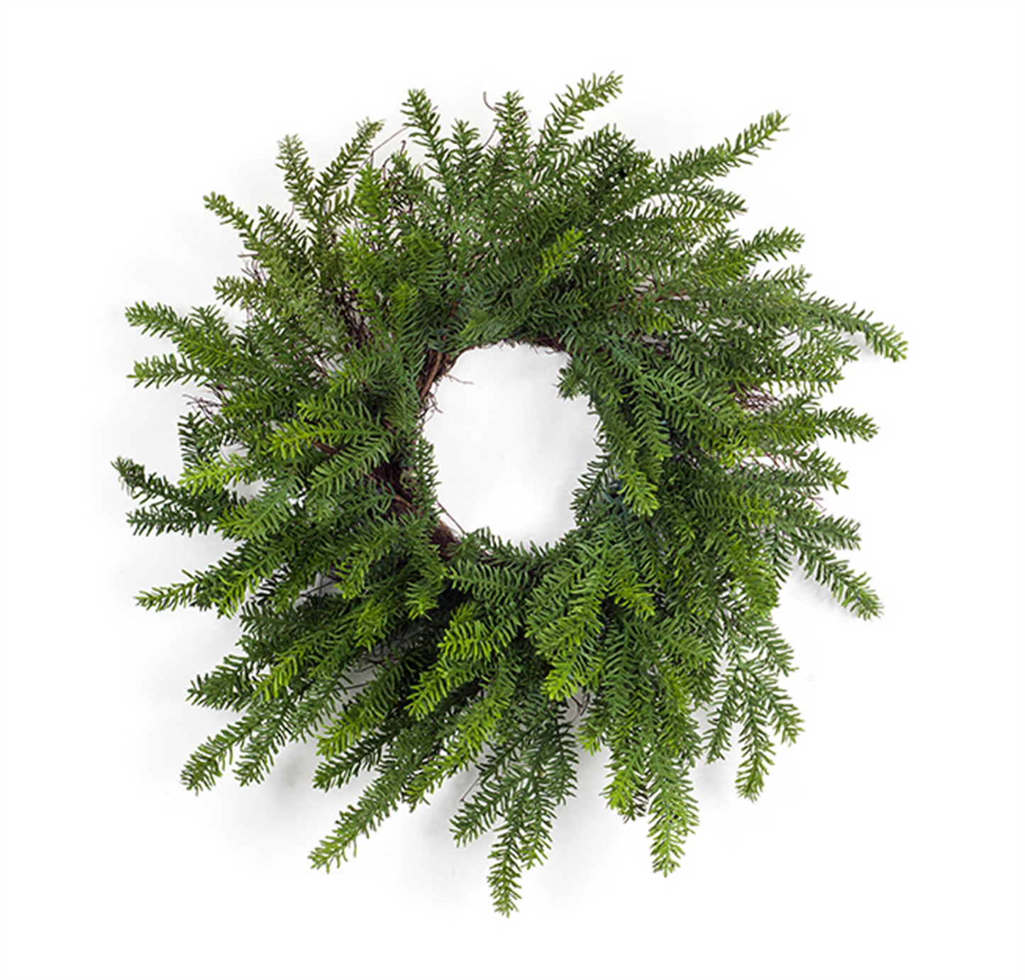 PINE WREATH 32"D  REAL TOUCH