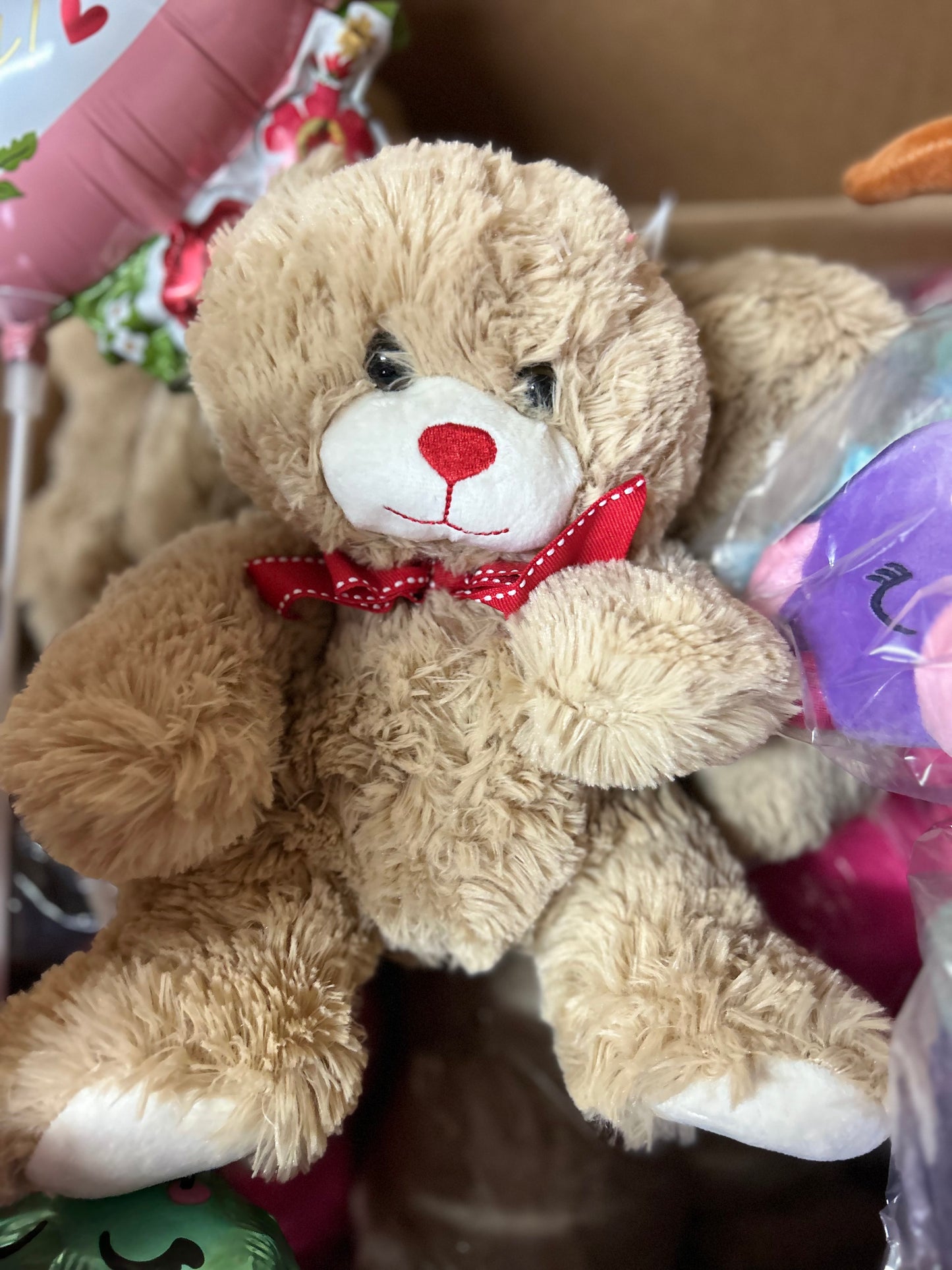 Bear Valentine’s Day gift basket