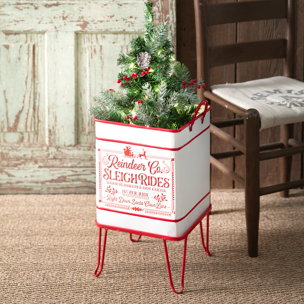 Reindeer planter
