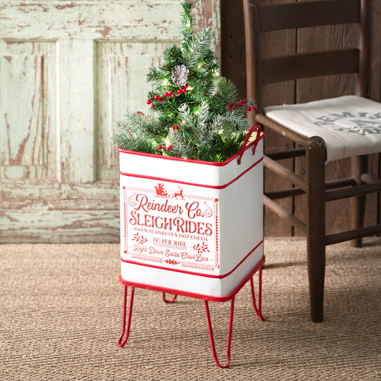 Reindeer planter