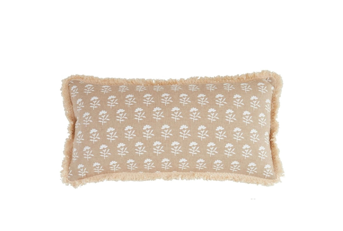 Lumbar mud pie pillow