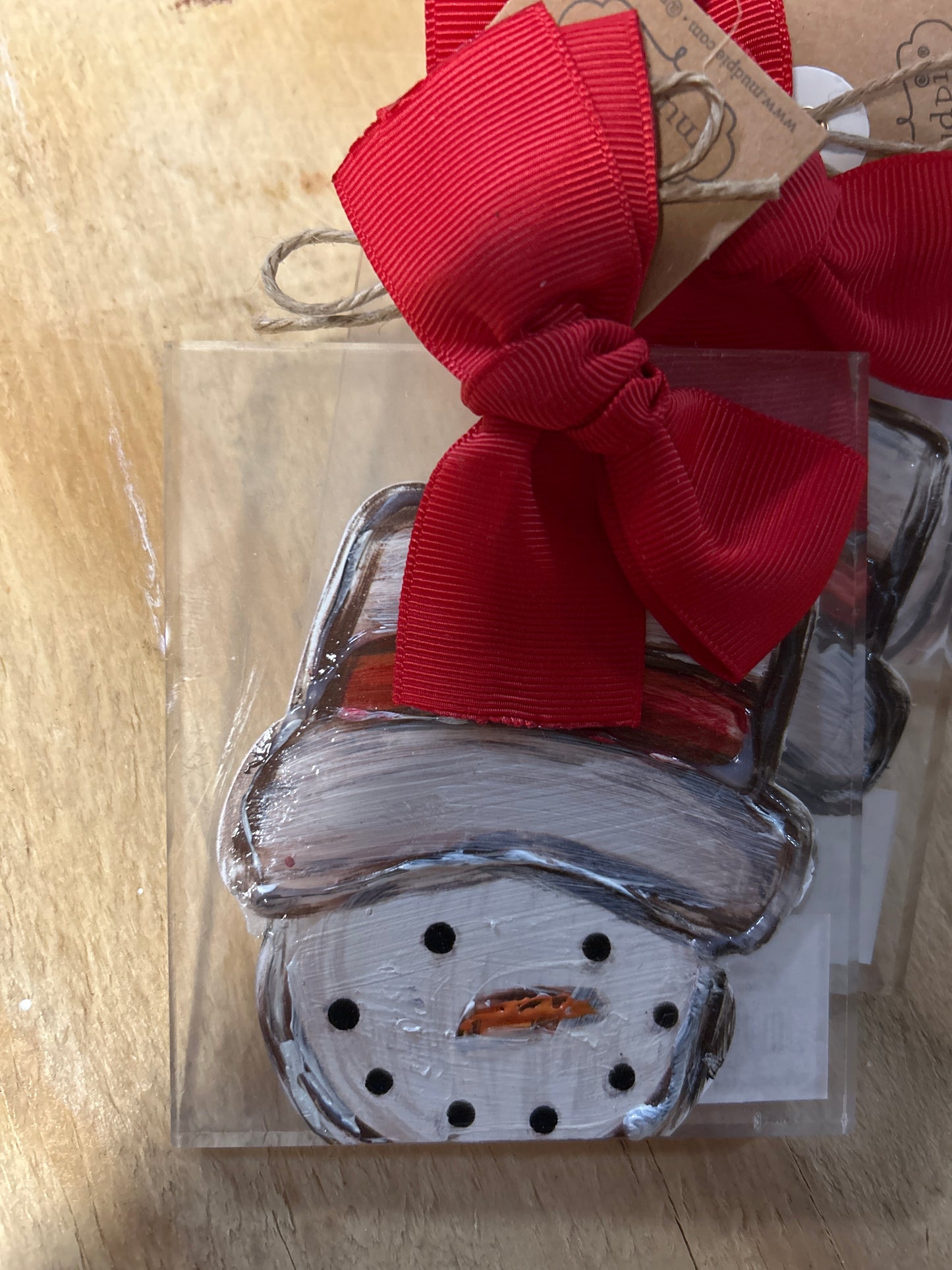 Mud pie snowman ornament